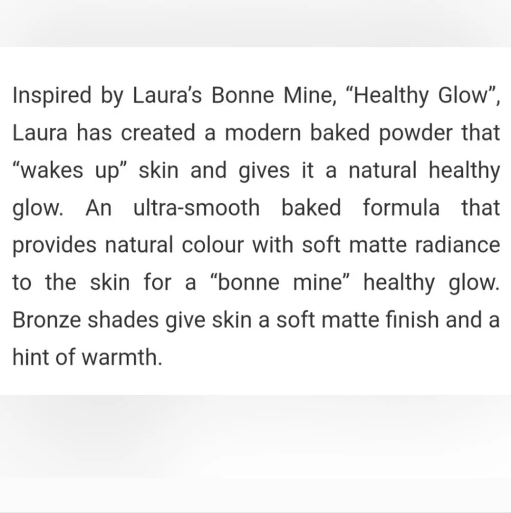 🌺Laura Mercier Bronze Nude Matte Radiance Baked Powder Bronzing Powder